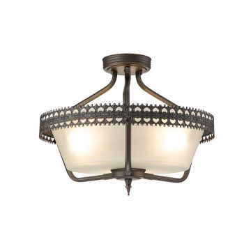 Elstead Lighting CROWN CROWN-SF Plafonlámpa 3x60W/E27