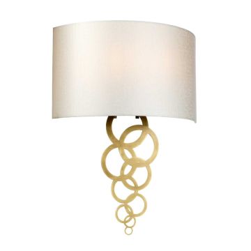 Elstead Lighting Curtis CURTIS-LARGE-AB Fali lámpa 2x60W/E27