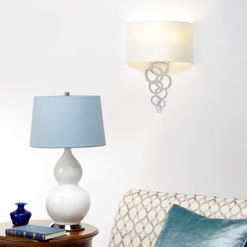 Elstead Lighting Curtis CURTIS-LARGE-PC Fali lámpa 2x60W/E27