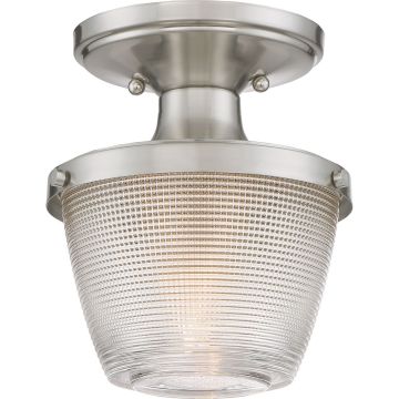 Quoizel DUBLIN QZS-DBN1707BN Plafonlámpa 1x60W/E27 IP44