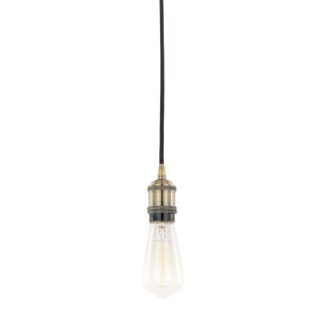 Italux CLASSO DS-M-034 ANTIQUE BRASS Függőlámpa 1x60W/E27 IP20
