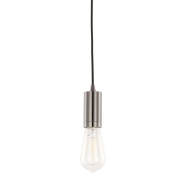Italux MODERNA DS-M-038 SHINY BLACK Függőlámpa 1x60W/E27 IP20