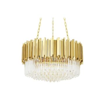 King Home IMPERIAL GOLD DW-D5688S.GOLD Függőlámpa 12x40W/E14 IP20
