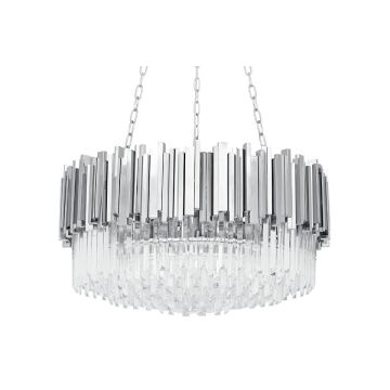 King Home IMPERIAL SILVER DW-D5688M.SILVER Függőlámpa 16x40W/E14 IP20