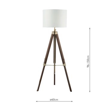 Dar Lighting EASEL EAS4947 Talp 1x60W/E27 IP20