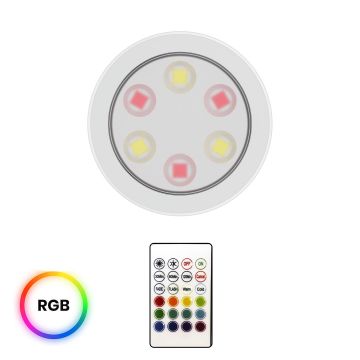 Eko-Light PODSZAFKOWE EKB1665 Szekrénylámpa 1x0,6W/LED 3000K-6000K+RGB 50lm IP20