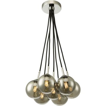 Dar Lighting Elpis ELP342-01 Függőlámpa 7x25w/g9 ip20