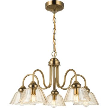 Dar Lighting Erika ERI0563 Függőlámpa 5x40w/E14