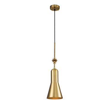 Elstead Lighting Etoile ETOILE-P-M-AB Függőlámpa 1x60 W/E27