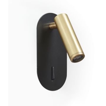 Novolux DIRK 704B-L0103B-02-47 Fali lámpa 1x40W/LED 3000K 200LM IP20