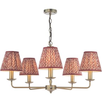 Dar Lighting Favian FAV0563-EST2625 Csillár 5x40w/E14