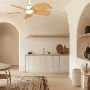 Zambelis CEILING FAN 25328 Ventilátor 15W/led 3000K - 4000K - 6500K 1500lm IP20
