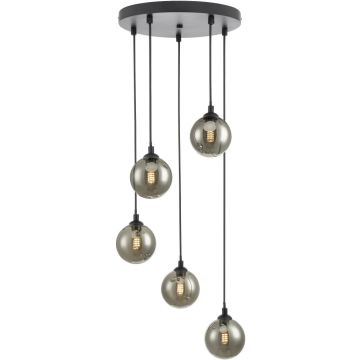 Dar Lighting Federico FED0522-01 Függőlámpa 5x40w/g9 ip20