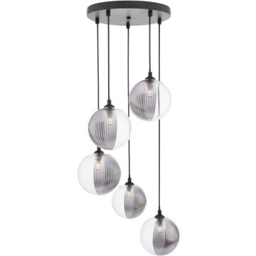 Dar Lighting Federico FED0522-19 Függőlámpa 5x40w/g9 ip20