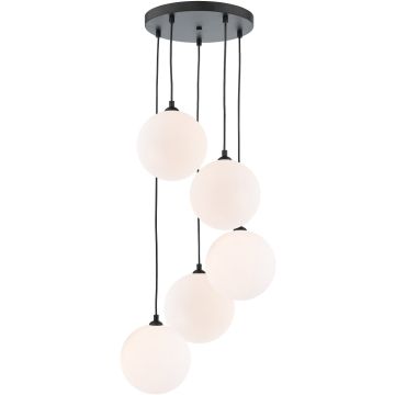 Dar Lighting Federico FED0522-23 Függőlámpa 5x40w/g9 ip20