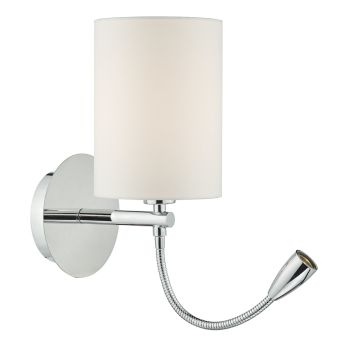 Dar Lighting FETA FET0750 Fali lámpa kar 1x60W/E27+1x1W/LED IP20