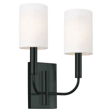 Feiss Brianna FE-BRIANNA2-BK Fali lámpa 2x60W/E14