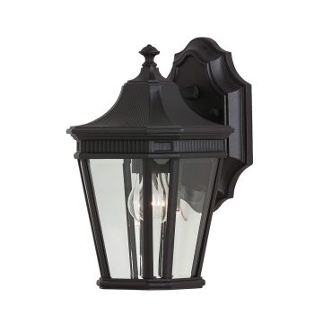 Feiss COTSWOLD LANE FE-COTSLN2-S-BK Fali lámpa 1x60W/E27 IP44
