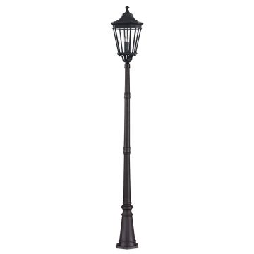 Feiss COTSWOLD LANE FE-COTSLN5-L-BK Utcai lámpa 3x60W/E14 IP44
