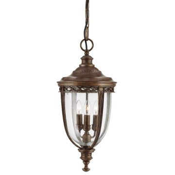 Feiss ENGLISH BRIDLE FE-EB8-L-BRB Függőlámpa 3x60W/E14 IP23