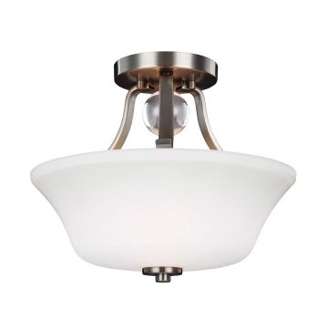 Feiss EVINGTON FE-EVINGTON-SF-SN Plafonlámpa 2x60W/E27