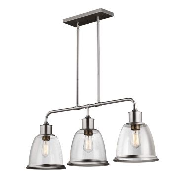 Feiss HOBSON FE-HOBSON-3P-SN Függőlámpa 3x75W/E27