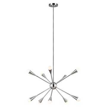 Feiss JAX FE-JAX10-PN Csillár 10x3,5W/G9 3000K 3200LM