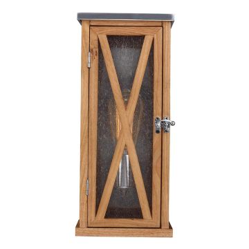 Feiss LUMIERE FE-LUMIERE-S1OAK Fali lámpa 1x60W/E27 IP44