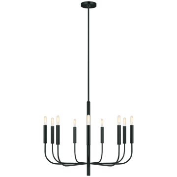Generation Lighting Brianna FE-BRIANNA9-BK Csillár 9x60W/E14