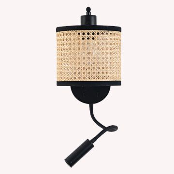 Zambelis WALL LIGHT 20355 Fali lámpa 1x40W/E27+3w/LED 3000K 240lm IP20
