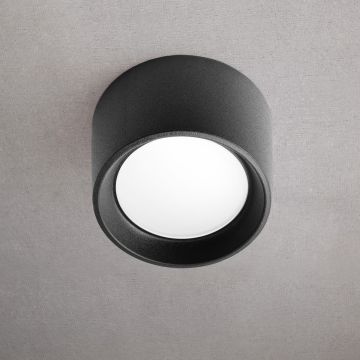 Fumagalli Livia FMG-LIVIA160-BLK Felületi spotlámpa 1x10W/GX53 6500K-4000K-2700K 1290lm IP55