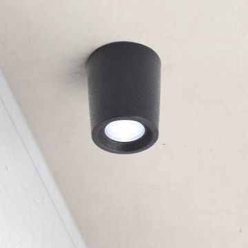Fumagalli Livia FMG-LIVIA60-BLK Felületi spotlámpa 1x1,7W/G9 4000K 150lm IP55