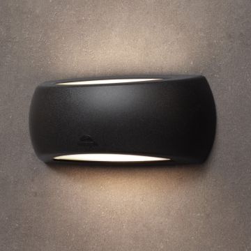 Fumagalli Francy FMG-FRANCY-BLK Fali lámpa 1x23W/E27 2700K 800lm IP66