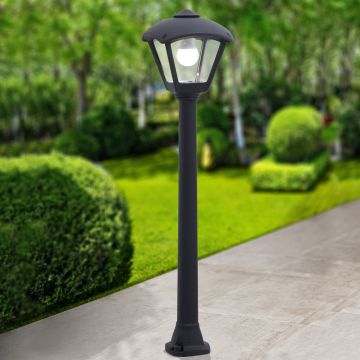 Fumagalli Giaffa FMG-GIAFFA-DARIO-BLK Állólámpa 1x23W/E27 2700K 800lm IP55