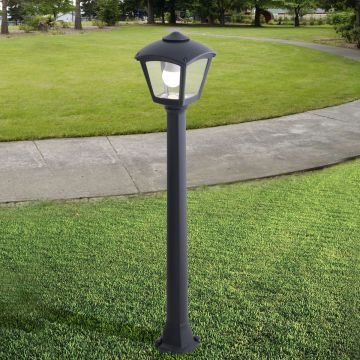 Fumagalli Giaffa FMG-GIAFFA-ROBY-BLK Állólámpa 1x23W/E27 2700K 800lm IP55
