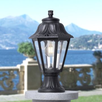 Fumagalli Mikrolot FMG-MIKROLOT-ANNA-BLK Állólámpa 1x23W/E27 IP55