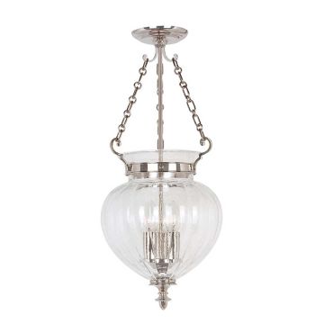 Elstead Lighting FINSBURY PARK FP-P-M-POL-NCKL Függőlámpa 3x60W/E14