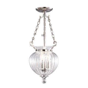 Elstead Lighting FINSBURY PARK FP-P-S-POL-NCKL Függőlámpa 3x60W/E14