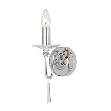 Elstead Lighting FINSBURY PARK FP1-POL-NICKEL Fali lámpa 1x60W/E14