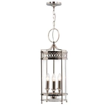 Elstead Lighting GUILDHALL GH-P-PN Függőlámpa 3x60W/E14
