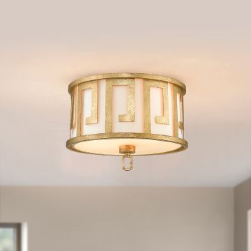 Gilded Nola LEMURIA GN-LEMURIA-F Süllyesztett mennyezeti lámpa 2x60W/E27