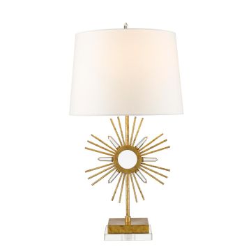 Gilded Nola Sun King GN-SUN-KING-TL Asztali lámpa 1x100W/E27
