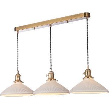 Dar Lighting Hadano HAD3640-10 Függőlámpa 3x40w/e14 ip20