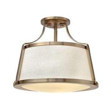 Hinkley Lighting CHARLOTTE HK-CHARLOTTE-SF-BC Plafonlámpa 3x75W/E27