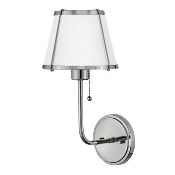 Hinkley Lighting Clarke HK-CLARKE1-PN-WH Fali lámpa 1x40W/E27 IP20