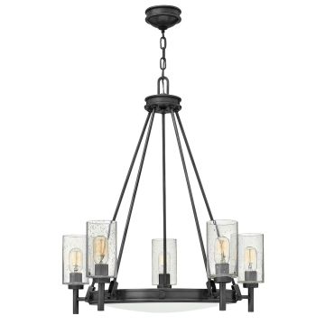 Hinkley Lighting Collier HK-COLLIER5-BX Csillár 5x40W/E27 IP20