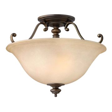 Hinkley Lighting DUNHILL HK-DUNHILL-SF Plafonlámpa 2x60W/E27