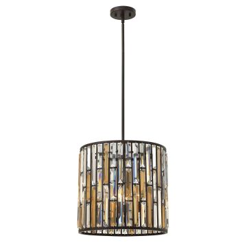 Hinkley Lighting GEMMA HK-GEMMA-P-B-VBZ Függőlámpa 3x60W/E14