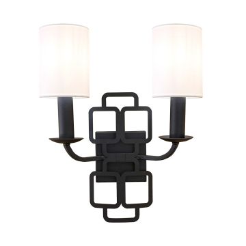 Hinkley Sabina HK-SABINA2-BK Fali lámpa 2x40W/E14