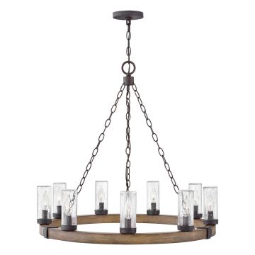 Hinkley Lighting Sawyer HK-SAWYER9-SQ Függőlámpa 9x40W/E14 IP44